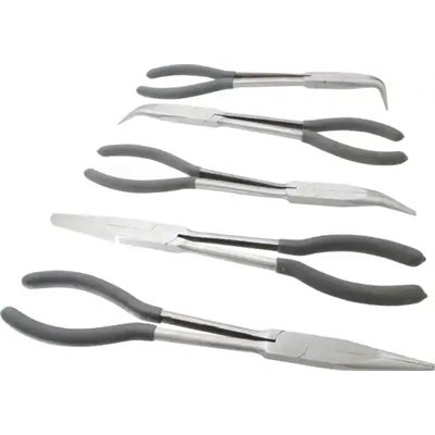 PLIERS, SET, MSC, 5-PIECE, LONG NOSE, W /  PLASTIC POUCH