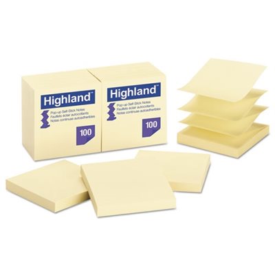 ETS STICKY NOTES, 3X3 YELLOW