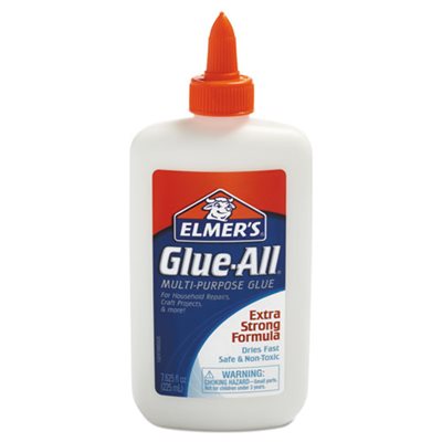 GLUE, Glue-All, White, Repositionable, 7.625 oz