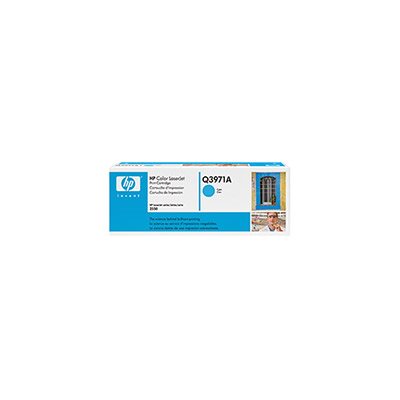 CARTRIDGE, TONER, LASERJET, HP 123A, (Q3971A), Cyan, Original