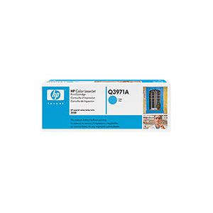 CARTRIDGE, TONER, LASERJET, HP 123A, (Q3971A), Cyan, Original