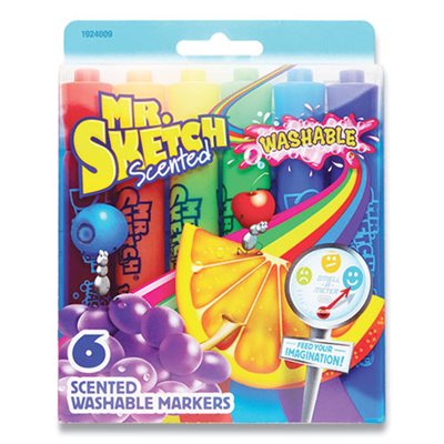 MARKERS, MR SKETCH SCENTED ASSORTED COLORS