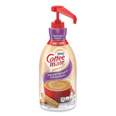 CREAMER, LIQUID COFFEE SWEETENED ORIGINAL 1.5 LITER PUMP