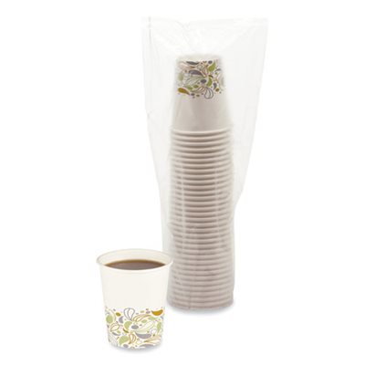 CUPS, PRINTED PAPER HOT DEERFIELD 8OZ 50 / SL / CT
