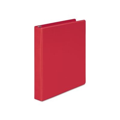 BINDER, 1 / 2" RED W / POCKETS &  OVERLAY, ABILITYONE