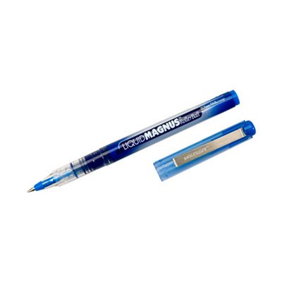 PEN, ROLLERBALL, STICK, LIQUID MAGNUS,  .7MM, BLUE, ABILITYONE, DOZEN