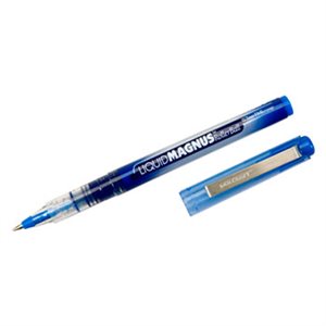 PEN, ROLLERBALL, STICK, LIQUID MAGNUS, .7MM, BLUE, ABILITYONE, DOZEN