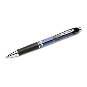 PEN, ROLLERBALL, RETRACTABLE, GEL, VISTA SECURITY, .7MM FINE, BLUE, ABILITYONE, 3 / PACK