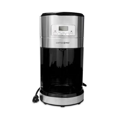 COFFEE MAKER, HOME / OFFICE EURO STYLE STNLESS STL