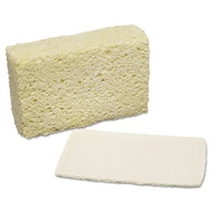 SPONGE, CELLULOSE, 3.625" X 5.75"X 1.75" COMPRESSED FINE TEXTURE, ABILITYONE 