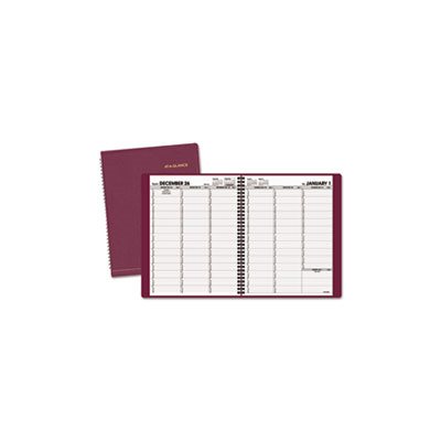 APPOINTMENT BOOK, 8.25" x 10.875", WINESTONE, 2020