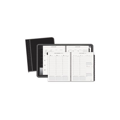 APPOINTMENT BOOK, COLUMNAR EXECUTIVE, WEEKLY / MONTHLY, RECYCLED,  ZIPPER, 8.25" x 10.875"