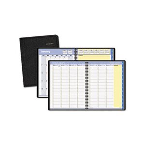 APPOINTMENT BOOK, QUICKNOTES, WEEKLY / MONTHLY, 8.25" x 10.875", BLACK, 2020