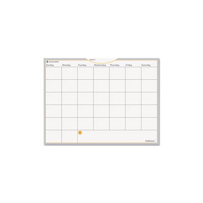 PLANNER, WALLMATES, SELF-ADHESIVE, DRY ERASE, MONTHLY, 24" x 18"