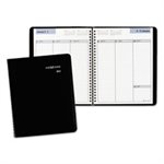 PLANNER, WEEKLY, 6.875" x 8.75", BLACK, 2020