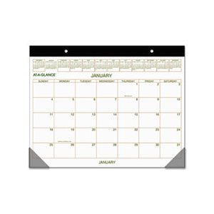 DESK PAD, TWO-COLOR, 22" x 17", 2020