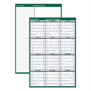 WALL PLANNER, ERASABLE, VERTICAL, 32" x 48", 2020