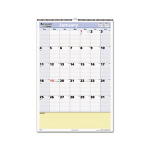 WALL CALENDAR, QUICKNOTES, 15.5" x 22.75", 2020