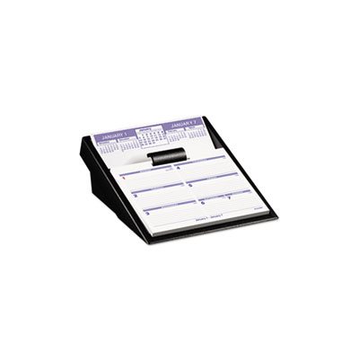 DESK CALENDAR, FLIP-A-WEEK, WITH BASE,  5.625" x 7", WHITE, 2023