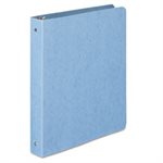 BINDER, ROUND RING, PRESSTEX, 1" CAPACITY, LIGHT BLUE