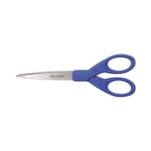 SCISSORS, Preferred Line, Stainless Steel, 7" Long, Blue