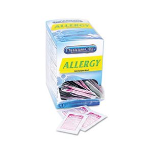 Allergy Antihistamine Medication, Two-Pack, 50 Packs / Box