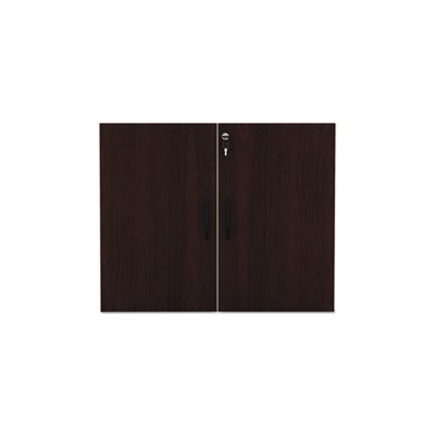 CABINET DOOR KIT, ALERA VALENCIA SERIES, FOR ALL BOOKCASES, 31.25"w, MAHOGANY