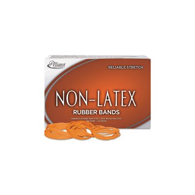 RUBBER BANDS, NON-LATEX, 54, SIZES 19 / 33 / 64 (MIX), 1LB BOX