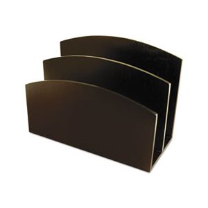 LETTER SORTER, ECO-FRIENDLY, BAMBOO CURVES,  7.125" x 3.25" x 5.125", ESPRESSO