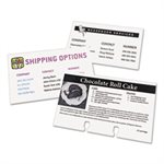 INDEX CARDS, Unruled, Laser / Inkjet Printers, 3" x 5", White, 150 / Box