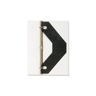 SHEET LIFTER, Triangle Shaped, for Three-Ring Binder, Black, 2 / Pack