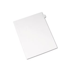 DIVIDERS, Allstate-Style, Legal Exhibit, Side Tab, Title: C, Letter, White, 25 / Pk