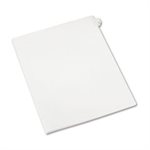DIVIDERS, Allstate-Style, Legal Exhibit, Side Tab, Title: 2, Letter, White, 25 / Pk