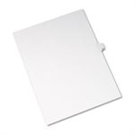 DIVIDERS, Allstate-Style, Legal Exhibit, Side Tab, Title: 12, Letter, White, 25 / Pk