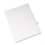 DIVIDERS, Allstate-Style, Legal Exhibit, Side Tab, Title: 18, Letter, White, 25 / Pk