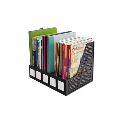 Literature File, Five Slots, Black