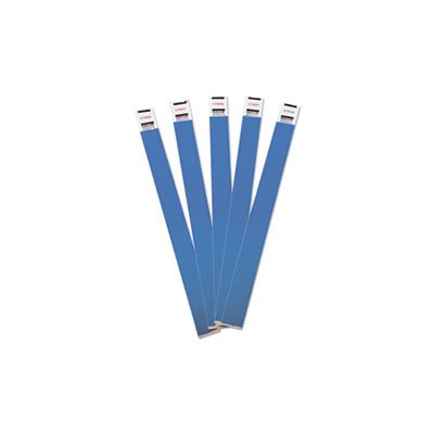 Wristbands, Crowd Management, Sequentially Numbered, 10" x .75", Blue, 500 / Pk