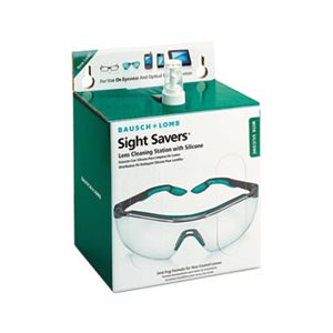 Lens Cleaning Station, Sight Savers, 6.5" x 4.75", Cleaning fluid and Tissues