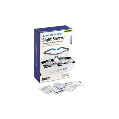 LENS CLEANING TISSUES, Sight Savers, Pre-moistened, 100 Tissues / Box