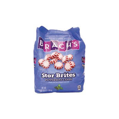 CANDY, Star Brites, Peppermint, Individually Wrapped, 58 oz Bag