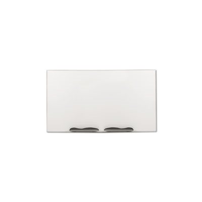 Ultra-Trim Magnetic Board, Dry Erase Porcelain-on Steel, 72 x 48, White / Silver