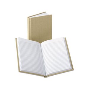 MEMO BOOK, Handy Size, Bound, Ruled, 7" x 4.375", White, 96 Sheets