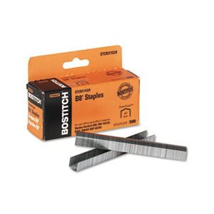 STAPLES, B8, PowerCrown, Premium Staples, .375" Leg Length, 5000 / Box