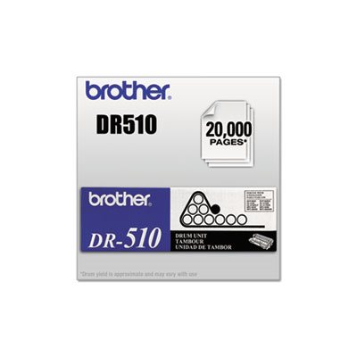 DRUM UNIT, DR510 BROTHER, 20000 Page-Yield, Black