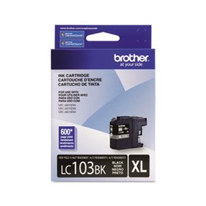 INK, INNOBELLA, LC103BK BROTHER, High-Yield, Black