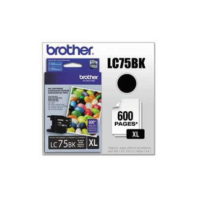 INK, INNOBELLA, LC75BK BROTHER, High-Yield, Black