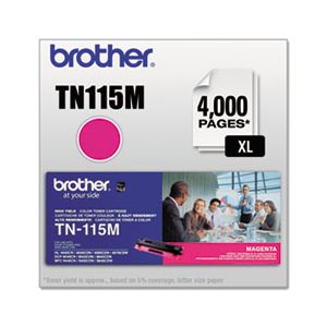 TONER, TN115M BROTHER, High-Yield, Magenta