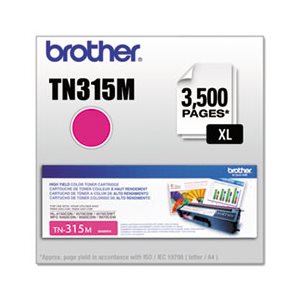 TONER, TN315M BROTHER, High-Yield Toner, Magenta