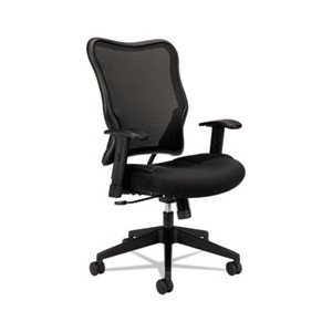 CHAIR, WORK, VL702 Series, High-Back, Swivel / Tilt, Black, Mesh