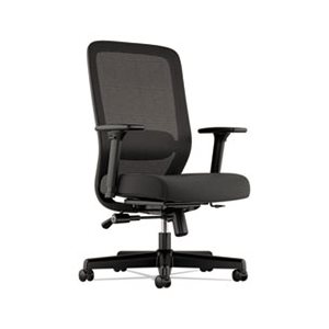 CHAIR, EXECUTIVE, VL721 Series, Mesh Back, 100% Polyester Seat, Black